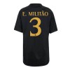 Real Madrid E. Militao 3 Tredje 23-24 - Barn Draktsett